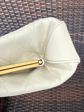 Saint Laurent Bag, Ivory Leather Melody Quilted Shoulder Bag