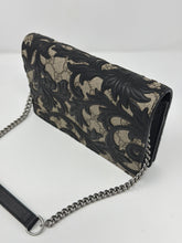 Gucci Bag, GG Supreme Black Arabesque Wallet on Chain