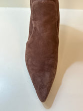 Stuart Weitzman Shoes, Cocoa Suede Sock Boots (size 9.5)