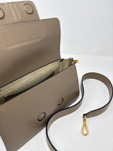 Wandler Bag, Taupe Georgia Leather Shoulder Bag