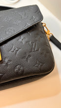 Louis Vuitton Bag, Black Empreinte Leather Pouchette Métis Crossbody