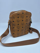 MCM Bag, Cognac Leather Klassik Small N/S Crossbody Bag
