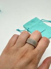 Tiffany & Co. Sterling Silver Somerset Mesh Ring
