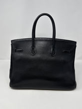 Hermès Birkin 35 – Noir Clemence Leather (2005)