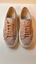 Gucci Shoes, Blush GG Monogram ‘1977 Tennis’ Platform 52mm Sneakers (size 38)