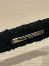 Chanel Black Cat Eye Tweed Sunglasses