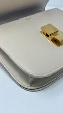 Celine Bag, Cream Box Calfskin Medium Classic Box Bag