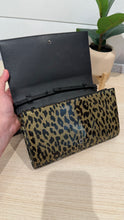 Saint Laurent Bag, Leopard Print Patent Leopard Print Monogram Chain Wallet