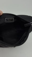 Prada Black Re-Nylon Necessaire Tessuto Nylon Large Pouch