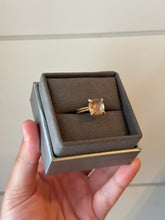 David Yurman Chatelaine Ring with Morganite and Diamonds in 18k Rose Gold, 11mm