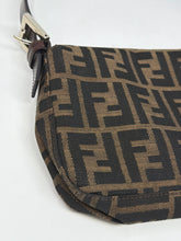 Fendi Bag, Tobacco Zucca Canvas Baguette