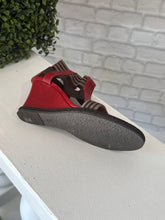 Fendi Shoes, Red & Brown Elastic Wedges (size 39)