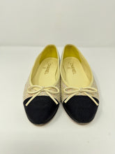 Chanel Shoes, Yellow Tweed Ballet Flats (size 36)