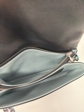 Louis Vuitton Bag, Black Monogram Embossed Lambskin Leather Pochette Coussin Chain Bag