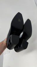 Fendi Shoes, Black Leather Cut Out Heel Mules (size 38.5)
