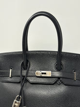 Hermès Birkin 35 – Noir Clemence Leather (2005)