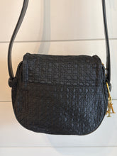 Christian Dior Bag, 1980’s Vintage Black Cannage Crossbody