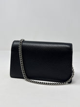 Gucci Bag, Black Pebbled Leather Dionysus Super Mini Chain Bag