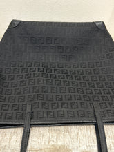 Fendi Bag, Black FF Zucca Canvas Small Tote