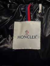 Moncler Black Moka Long Puffer Coat