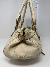 Chloé Bag, White Leather Medium Paddington Satchel Bag