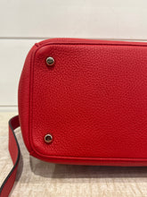 Christian Dior Bag, Red Vermillon Taurillon Leather Be Dior Medium Flap Bag