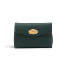 Mulberry Green Leather Darley Cosmetic Pouch