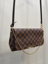 Louis Vuitton Bag, Damier Ebène Canvas Favorite MM Crossbody