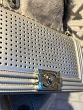 Chanel Bag, Silver Medium Boy LED 2.0 Flap Bag
