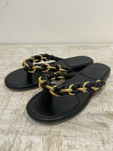 Bottega Veneta Shoes, Black Dot Chain Sandals (size 39)