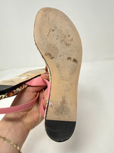 Gucci Shoes, Pink Floral GG Thong Sandals (size 36.5)