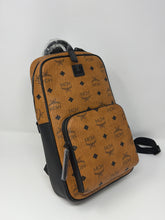 MCM Bag, Cognac Leather Aren Small Sling Bag