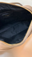 Saint Laurent Bag, Dark Beige Quilted Leather Lou Medium YSL Camera Bag