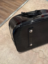 Louis Vuitton Bag, Black Epi Vernis Patent Leather Alma GM