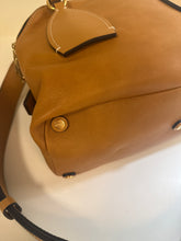 Chloé Bag, Saddle Brown Leather Daria Medium Shoulder Bag