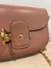 Celine Bag, Dusty Rose Medium Maillon Triomphe Leather Shoulder Bag