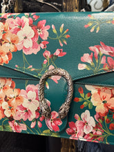 Gucci Bag, Green Blooms Leather Dionysus Shoulder Bag