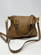 Chloé Bag, Nutmeg Pebbled Leather Mini Marcie Bag