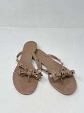 Valentino Shoes, Nude Rockstud Rubber Thong Sandals (size 38)