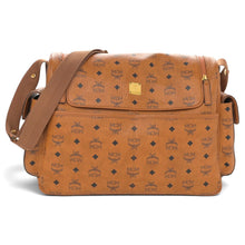 MCM Bag, Cognac Leather Large Diaper Bag