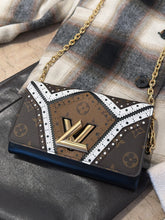 Louis Vuitton Bag, Limited Edition Brogue Reverse Monogram Twist Chain Wallet