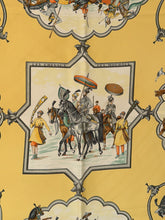 Hermès 1993 Les Chevaux des Moghols Silk Scarf