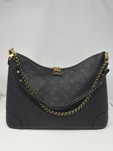 Louis Vuitton Bag, Black Monogram Empreinte Leather Boulogne GM