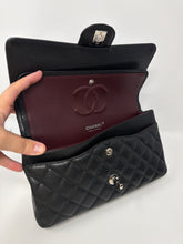Chanel Bag, 2018 Black Caviar Leather Quilted Medium Double Flap Bag