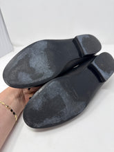 Chanel Shoes, Black Lambskin Patent Cap Toe Ballerina Flats (size 37)