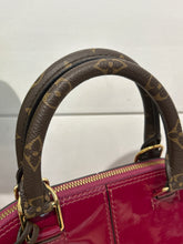 Louis Vuitton Bag, Raspberry Vernis Patent Leather Monogram Alma BB