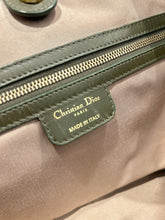 Christian Dior Bag, Olive Coated Canvas Cannage Medium Panarea Tote