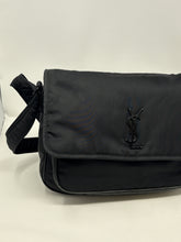 Saint Laurent Bag, Black Nylon Niki Messenger Bag