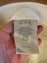 Gucci Straw-Effect Wide Brim Hat