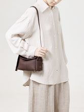 Songmont Bag, Brown Mini Drippy Roof Bag